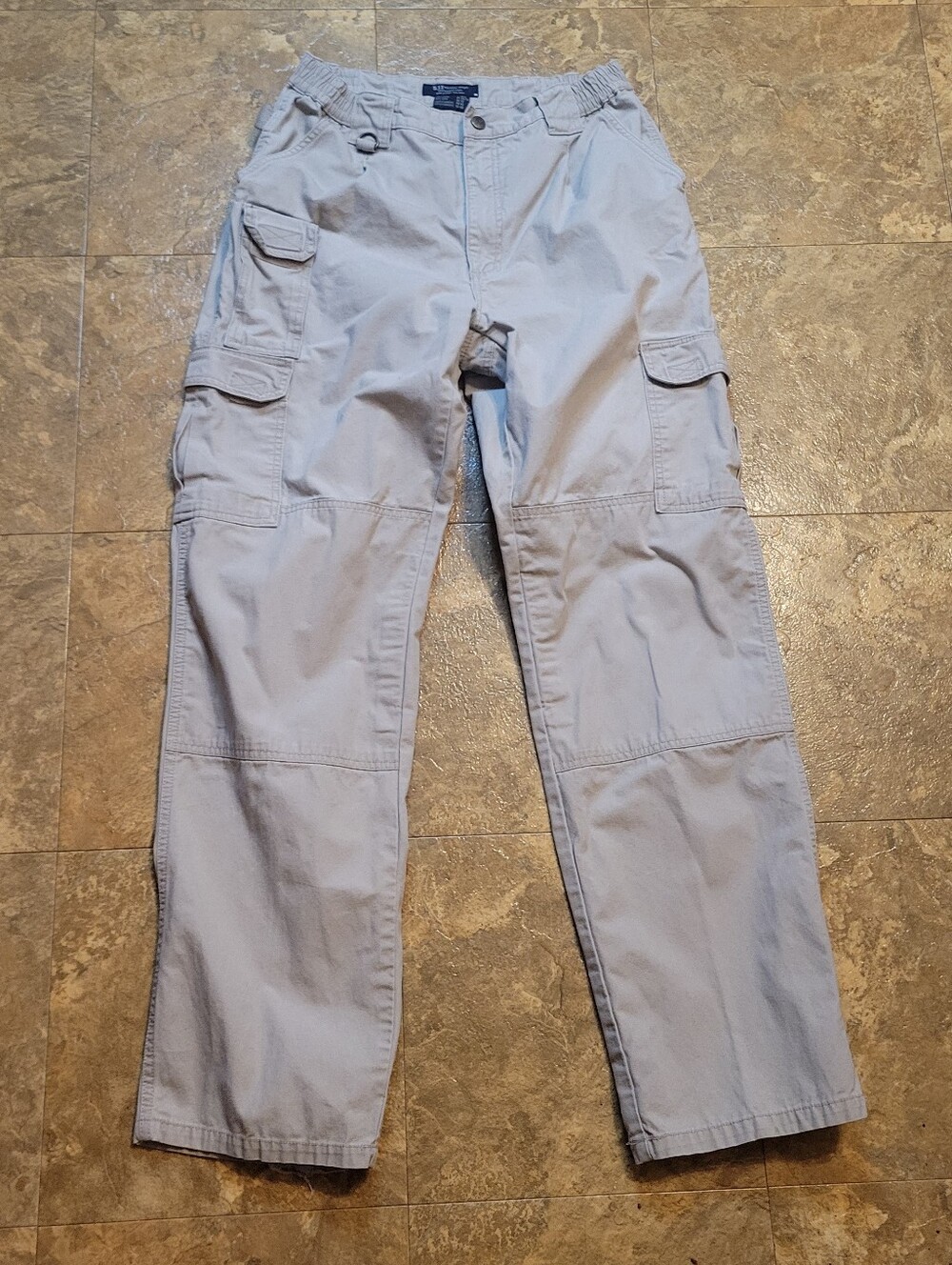 5.11 Tactical Cargo Canvas Pants Mens 32x34 *32x32* Beige Khaki Outdoor Utility